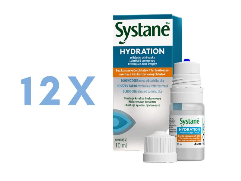 Systane Hydration bez konzervačných látok (12 x 10 ml)