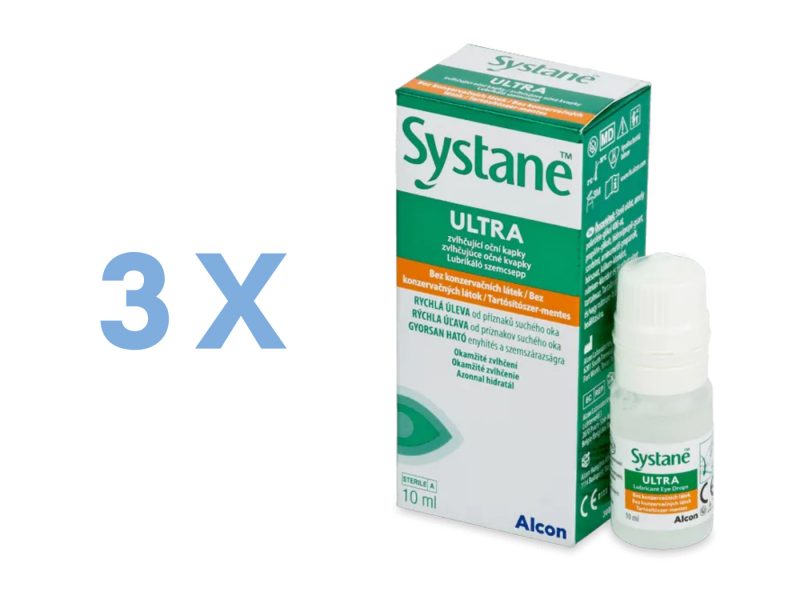 Systane Ultra Preservative-free (3 x 10 ml)